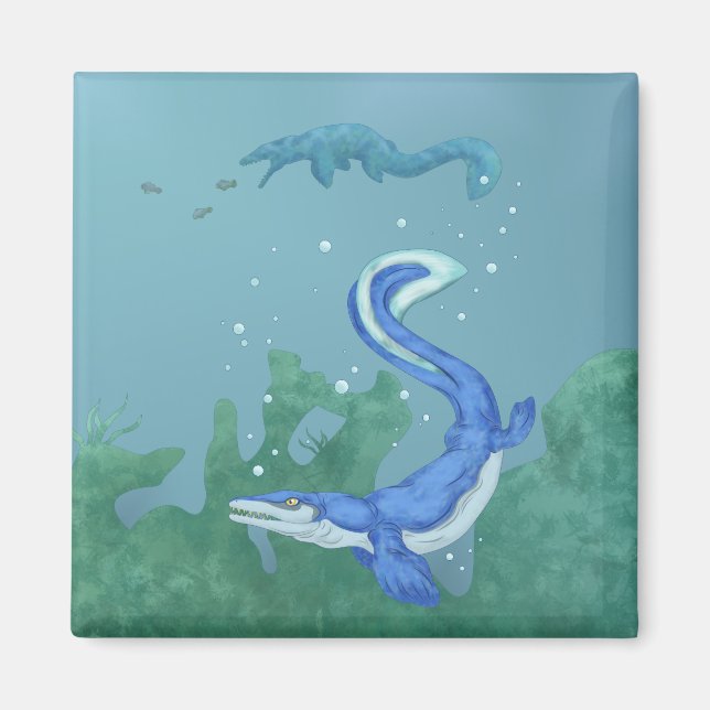 Mosasaurus Magnet (Framsidan)