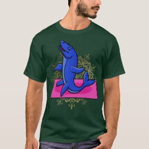 Mosasaurus Meditating T Shirt