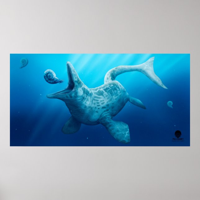 Mosasaurus poster (Framsidan)