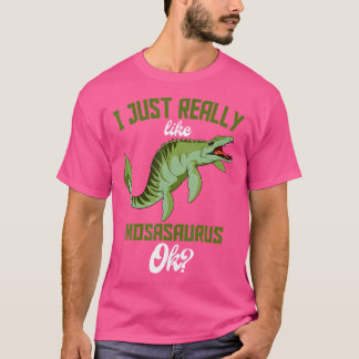 Mosasaurus PreHistorius Aquatic Dinosaur Paleontol T Shirt