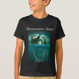 Mosasaurus Varning! Jurassic World Dino T-Shirt