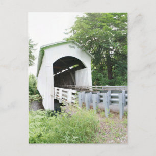 Mosby Bäck Covered Bridge Vykort