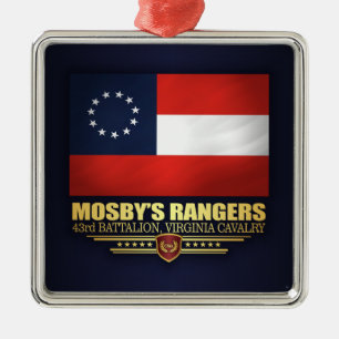 Mosbys 43rd bataljon, Virginia kavalleri Julgransprydnad Metall