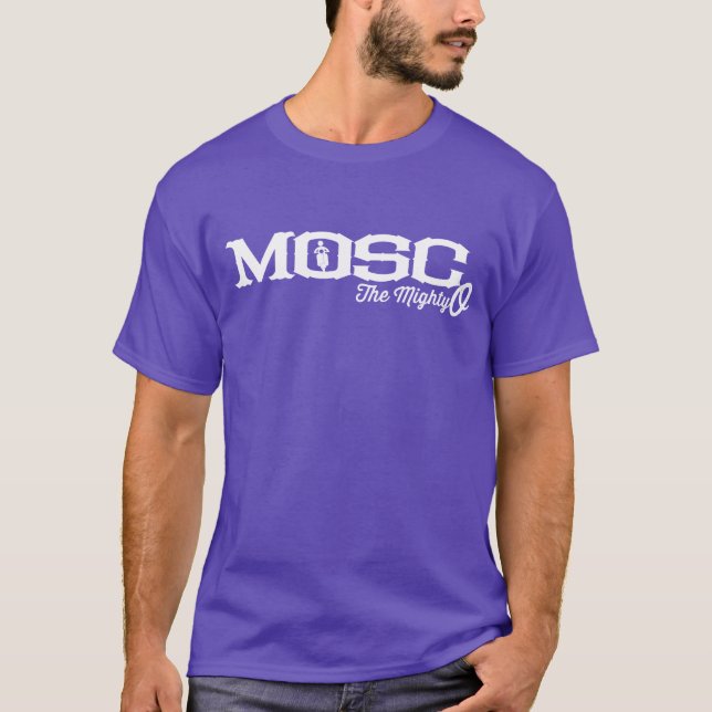 MOSC-vit för mörkare utslagsplatser Tee Shirt (Framsida)