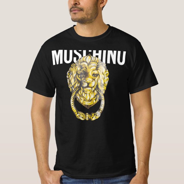 MOSCHINO LEJON HUAD HANDLE JERSEY T-SHIRT (Framsida)