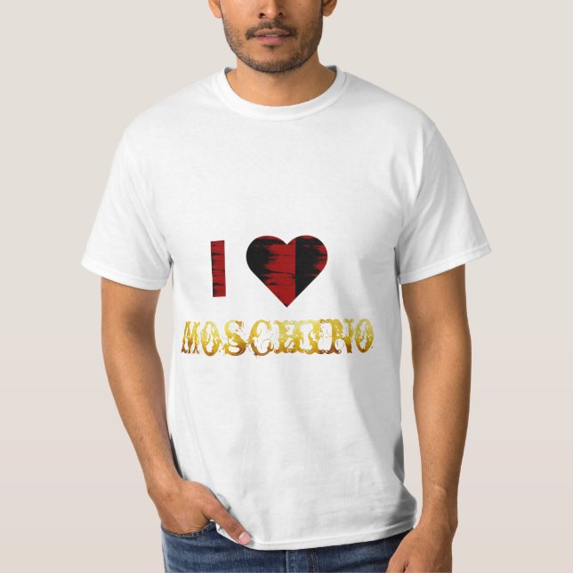 moschino rolig skjorta  t shirt (Framsida)
