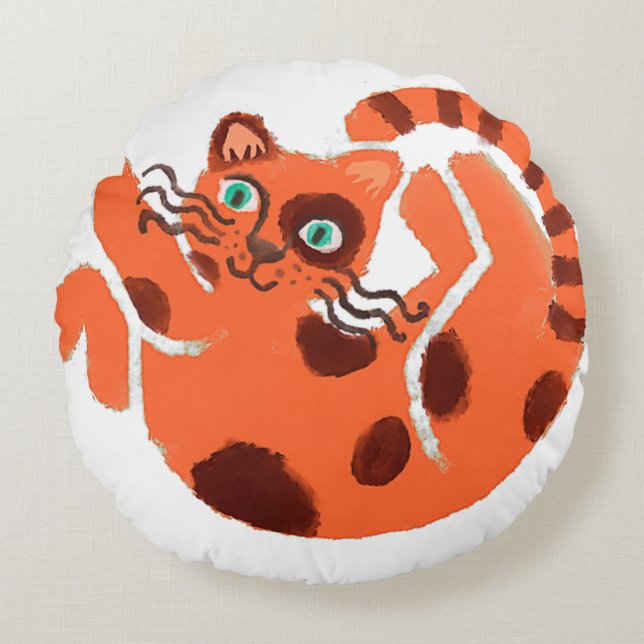 moscodubardv rund kudde (Framsidan)