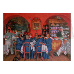 Moscow Cafe, 1916 Hälsningskort