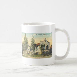 Moscow Idaho Carnegie bibliotekmugg Kaffemugg