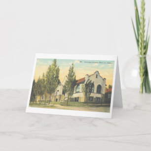 Moscow Idaho Carnegie lånekort Kort