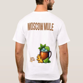 Moscow Mule T-Shirt – Classic Copper Mug Cocktail