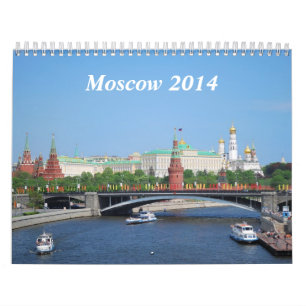 Moscow väggkalender 2014 kalender