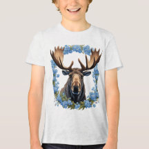 Mose and Alaska Alpine Myosotis Flowers