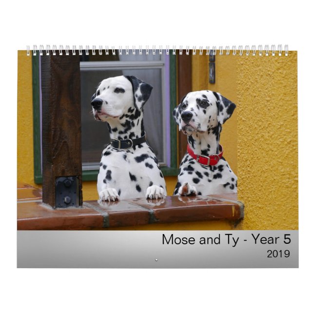 Mose och Ty kalender 2019 (Omslag)