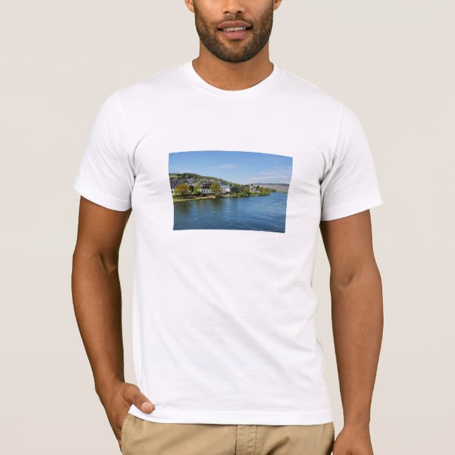 Mosel in Bernkastel-Kues T Shirt (Framsida)