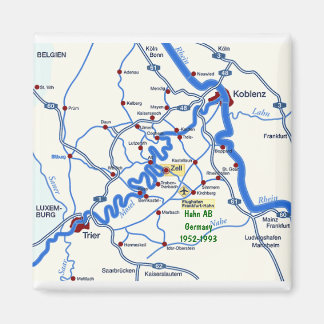 Mosel Karta w/Hahn Magnet