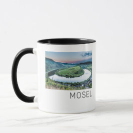 Moselle Calmont Loop Bremm Sunset River Souvenir Mugg