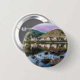 Moselle Ediger Eller Sunset River Cochem Souvenir Knapp