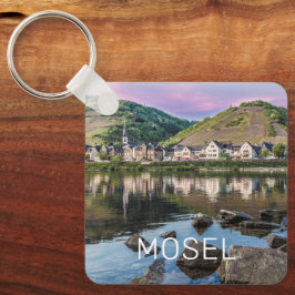 Moselle Ediger Eller Sunset River Cochem Souvenir Nyckelring