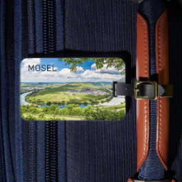 Moselle Loop Trittenheim Panorama Tyskland Souveni Bagagebricka