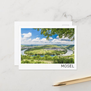 Moselle Loop Trittenheim Panorama Tyskland Souveni Helg Vykort