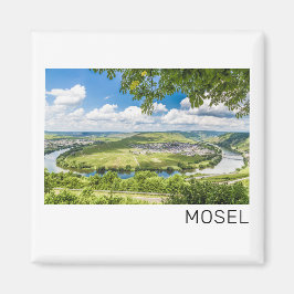Moselle Loop Trittenheim Panorama Tyskland Souveni Magnet