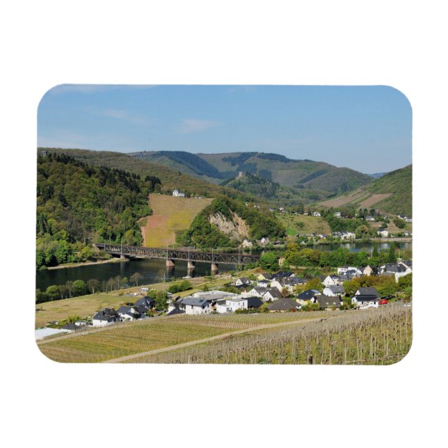 Moseltal bei Bullay Magnet (Horisontell)