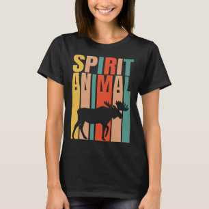 Mosen är min andliga djurretro t shirt