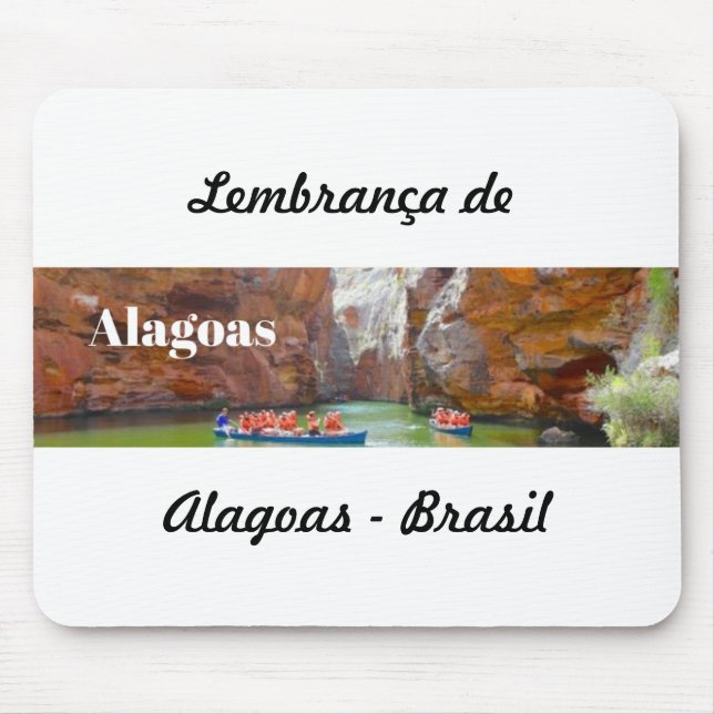 Mosepad souvenir från Alagoas Musmatta (Framsidan)