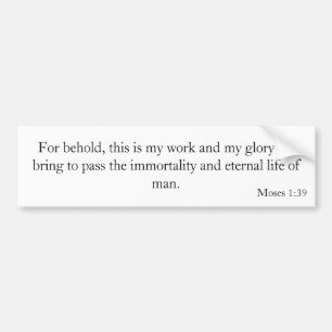 Moses 1:39 bildekal