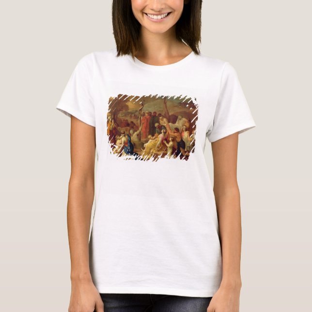 Moses and the Brazen Service, c.1653-54 (oil on ca Tee (Framsida)