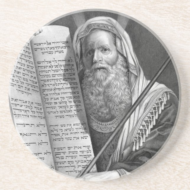 "Moses and the Ten Commandments" underlägg (Framsidan)