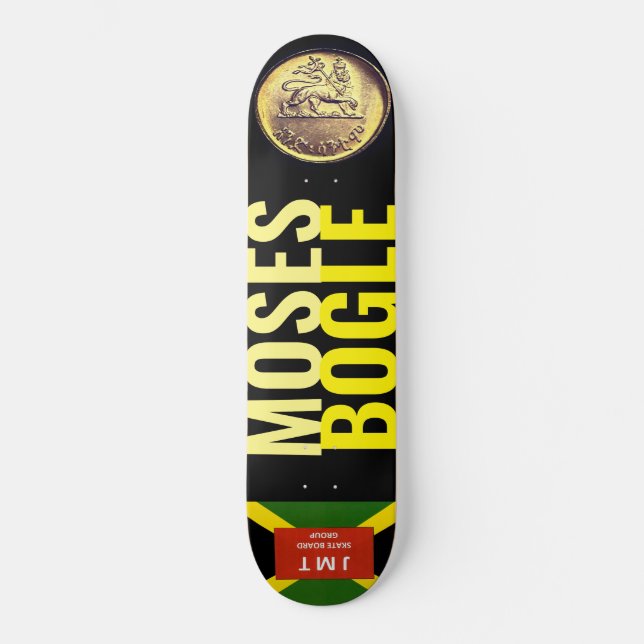 MOSES BOGLE  HJÄLTE Skateboard (Framsida)