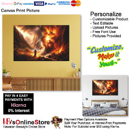 Moses Burning Bush Kanvastryck Bild 3