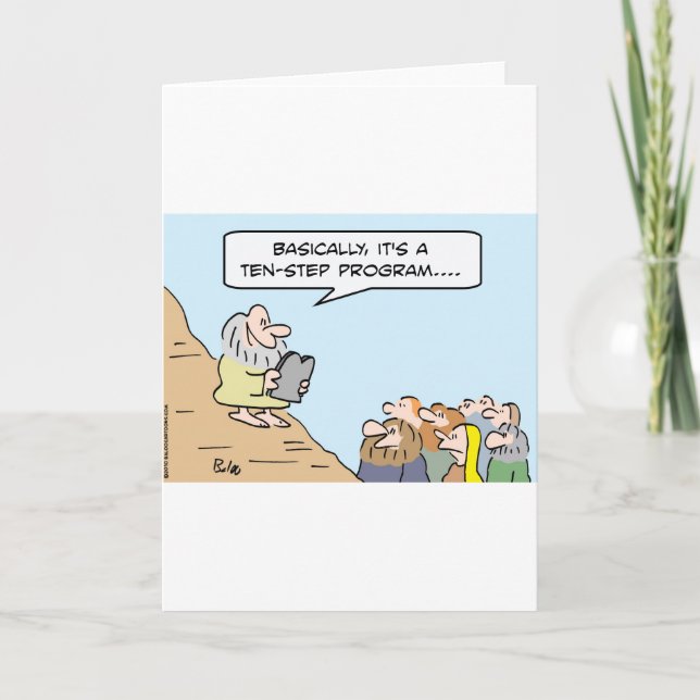 moses commandments tio kliver program (Framsida)