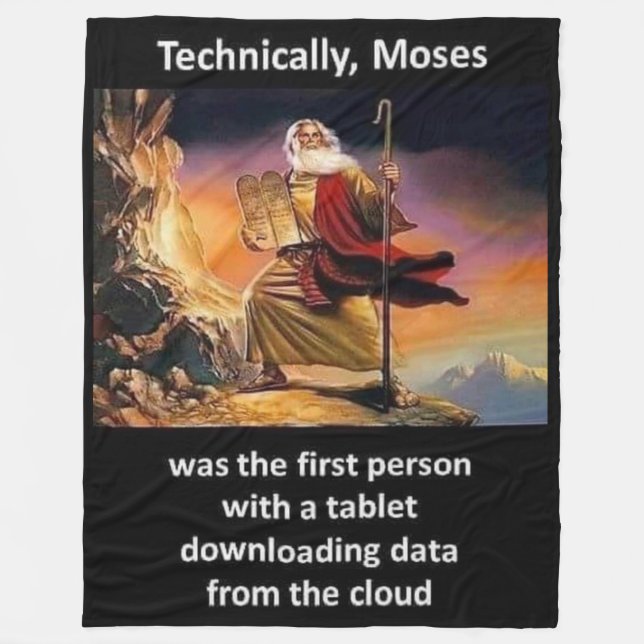 MOSES FLEECEFILT (Framsidan)