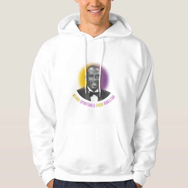 Moses Hogan Negro Andlig Choir Director Hoodie (Framsida)