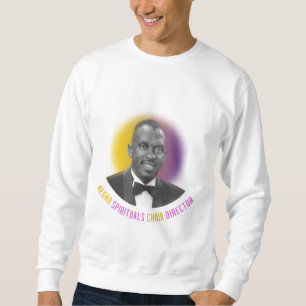 Moses Hogan Negro Andlig Choir Director Lång Ärmad Tröja