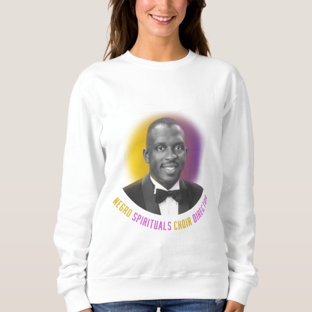 Moses Hogan Negro Andlig Choir Director  T Shirt (Framsida)