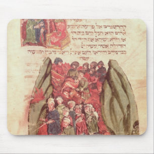 Moses leder barnen av Israel across Musmatta