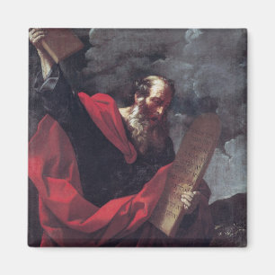 Moses med tabletsna av lagen magnet