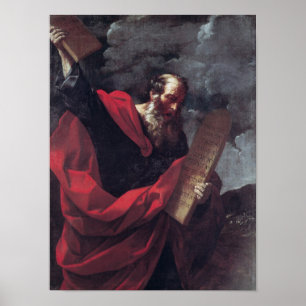 Moses med tabletsna av lagen poster