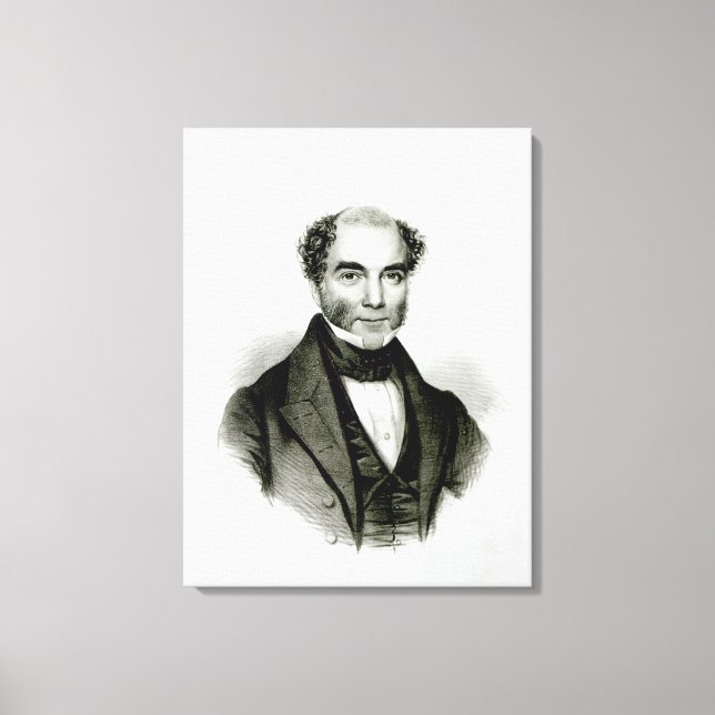 Moses Mendelssohn Canvastryck (Framsida)