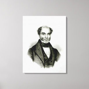 Moses Mendelssohn Canvastryck