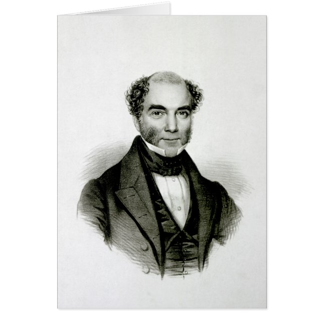 Moses Mendelssohn Hälsningskort (Framsidan)