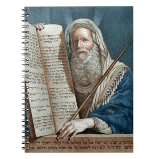 Moses och de tio budorden anteckningsbok
