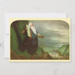 Moses och de tio budorden, gammal religion