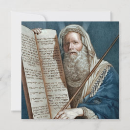 Moses och de tio budorden julkort