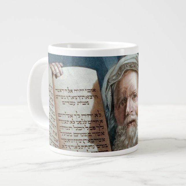 Moses och de tio budorden jumbo mugg (Framsida vänster)