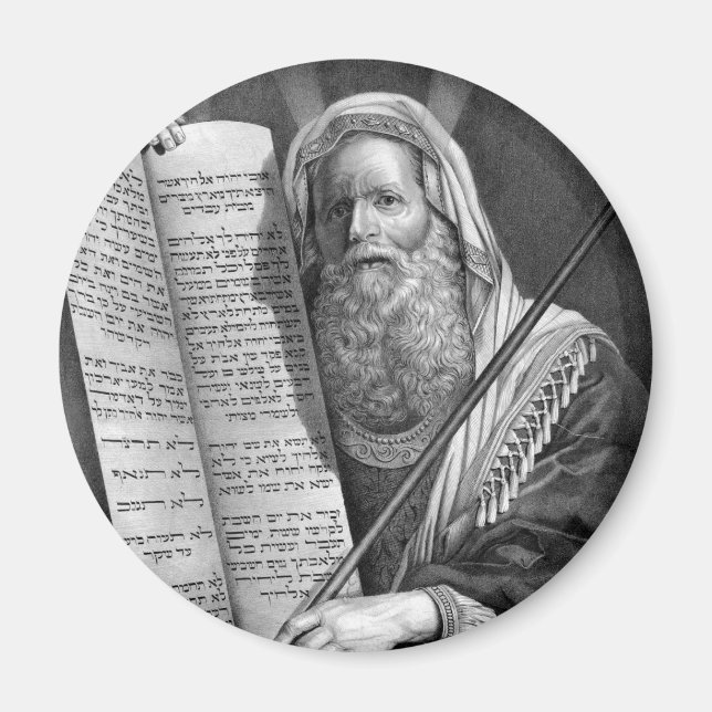 Moses och de tio budorden magnet (Framsidan)